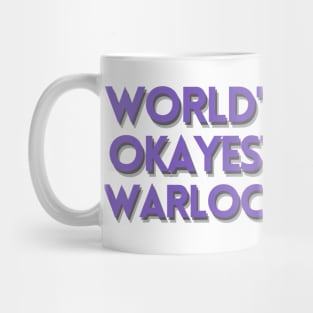 World's Okayest Warlock Mug